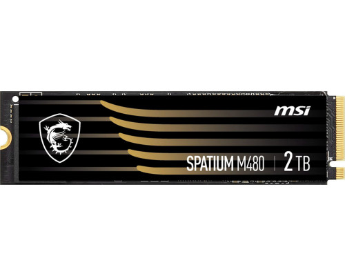 MSI Spatium M480 2 TB M.2 2280 PCI-E x4 Gen4 NVMe (S78-440Q150-P83)