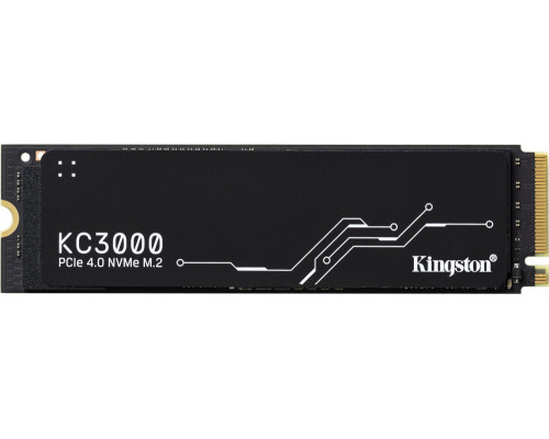 SSD 2TB SSD Kingston KC3000 2TB M.2 2280 PCI-E x4 Gen4 NVMe (SKC3000D/2048G)