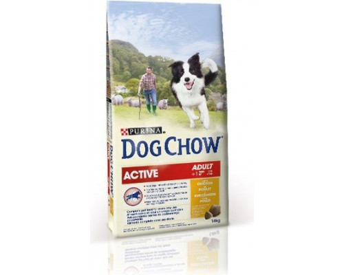 Purina Dog Chow Adult Active Chicken - 14kg