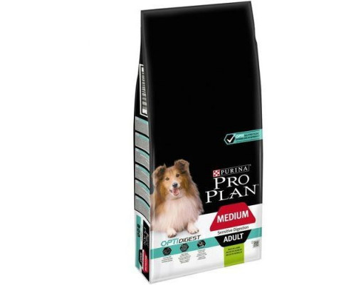 Purina Proplan Adult Opti Medium Sensitive Digestion Lamb 14kg