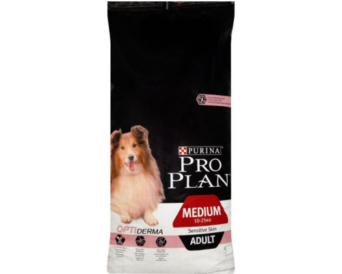 Purina Pro Plan OptiDerma Adult Medium 14kg