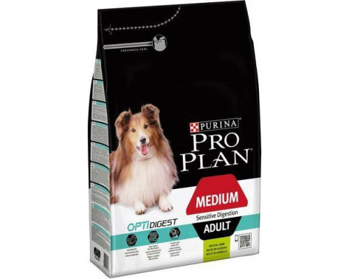 Purina Pro Plan Adult Medium Sensitive Digestion OptiDigest Lamb 3kg