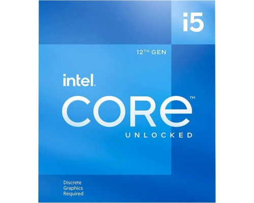 Intel Core i5-12600KF, 3.7GHz, 20 MB, BOX (BX8071512600KF)