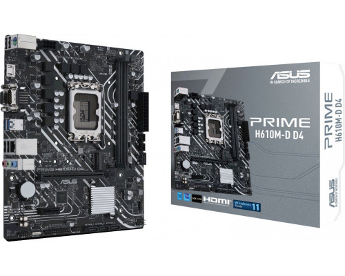 Intel H610 Asus PRIME H610M-D D4