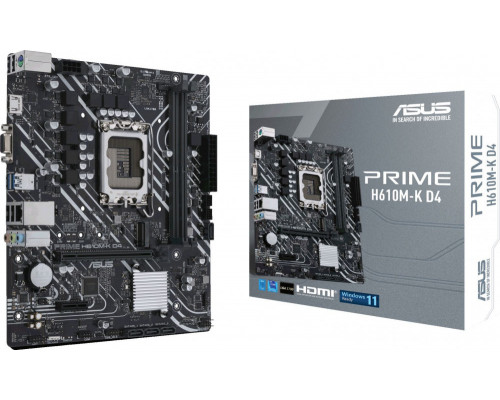 Intel H610 Asus PRIME H610M-K D4