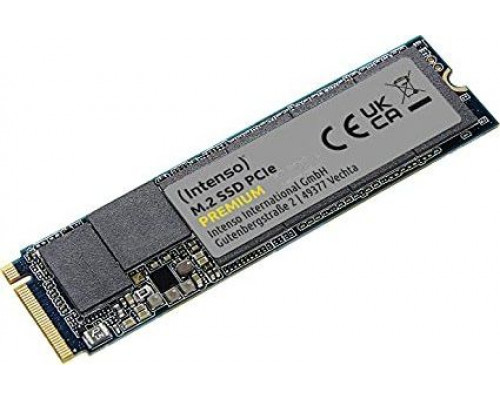SSD 500GB SSD Intenso Premium 500GB M.2 2280 PCI-E x4 Gen3 NVMe (3835450)