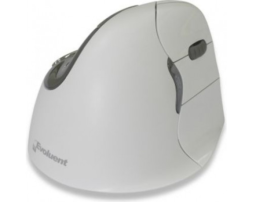 Bakker Mouse Elkhuizen Evoluent VerticalMouse 4, White, Bluetooth (BNEEVR4WB / VM4RB)