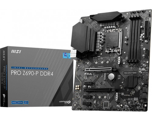 Intel Z690 MSI PRO Z690-P DDR4