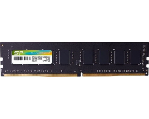 Silicon Power DDR4, 32 GB, 3200MHz, CL22 (SP032GBLFU320X02)