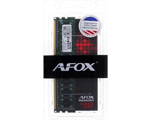 AFOX DDR3, 8 GB, 1600MHz, CL11 (AFLD38BK1L)