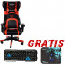 E-Blue Cobra red + Polygon Gaming Set (EEC310)