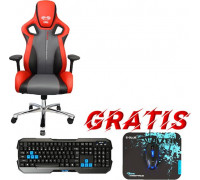 E-Blue Cobra II red + Polygon Gaming Set (EEC306)