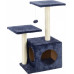 Funfit Scratching post, cat lair with a shed 4 levels