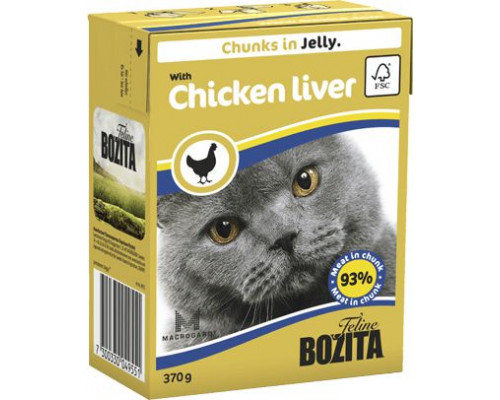 BOZITA Chicken liver in jelly - 5x370g
