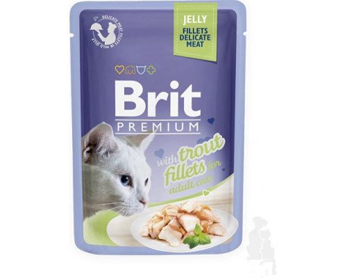 Brit CAT sash. 10x85g prem. TROUT FILLET gel