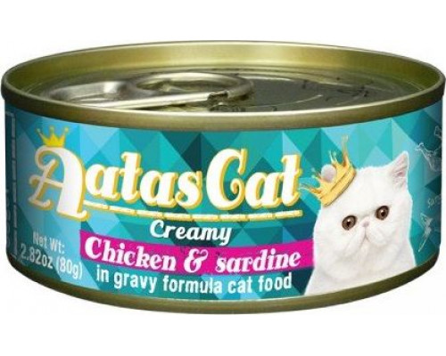 Brit Canned cat food with chicken and sardines 5x80 g