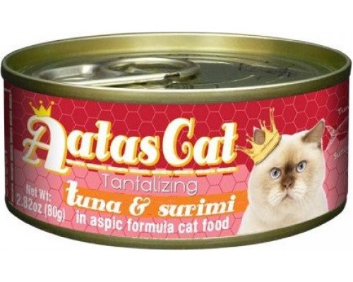 Brit Wet food for cats with tuna and crab sticks 5x80g