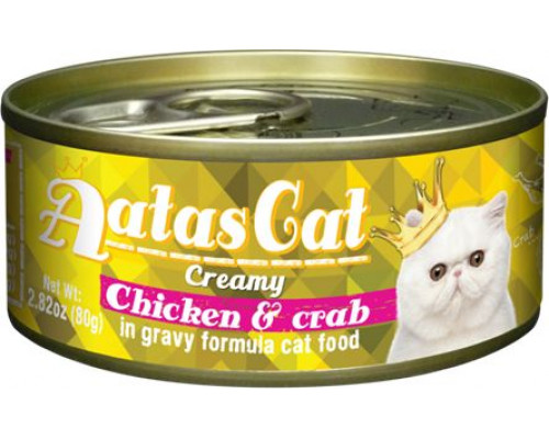 Brit Canned Aatas Cat Creamy Chicken & Crab 5x80g