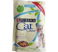 Purina Cat Chow Kitten Turkey and zucchini sachet 10x85g