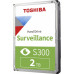 Toshiba S300 Surveillance 2 TB 3.5'' SATA III (6 Gb/s) (HDWT720UZSVA)