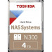 Toshiba N300 4 TB 3.5'' SATA III (6 Gb/s) (HDWG440UZSVA)