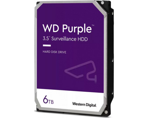 WD Purple 6 TB 3.5'' SATA III (6 Gb/s) (WD63PURZ)