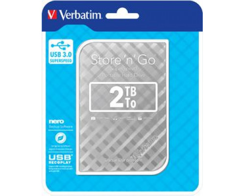 Verbatim Store 'n' Go, 2TB (53198)