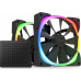 Nzxt Aer RGB 2 140mm 2-pack + Hub (HF-2814C-TB)