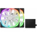 Nzxt Aer RGB 2 140mm White 2-pack + Hub (HF-2814C-TW)