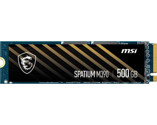 SSD 500GB SSD MSI Spatium M390 500GB M.2 2280 PCI-E x4 Gen3 NVMe (S78-440K070-P83)