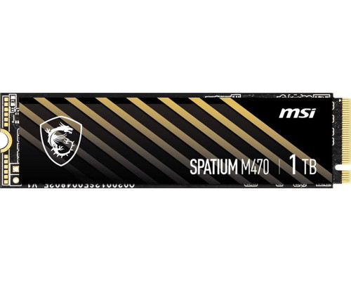 SSD 1TB SSD MSI Spatium M470 1TB M.2 2280 PCI-E x4 Gen4 NVMe (S78-440L420-P83)