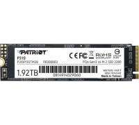 SSD 1.92TB SSD Patriot P310 1.92TB M.2 2280 PCI-E x4 Gen3 NVMe (P310P192TM28)