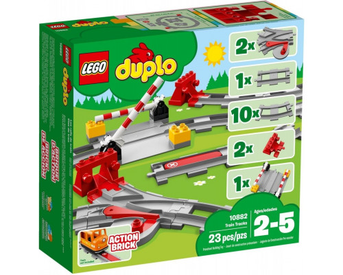 LEGO Duplo Railway Tracks (10882)