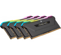 Corsair Vengeance RGB PRO, DDR4, 64 GB, 3200MHz, CL16 (CMH64GX4M4E3200C16)