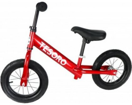 Tesoro Kids Balance Bike PL-12 Red Metallic