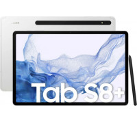 Samsung Galaxy Tab S8+ 12.4" 128 GB Silver (SM-X800NZSAEUE)