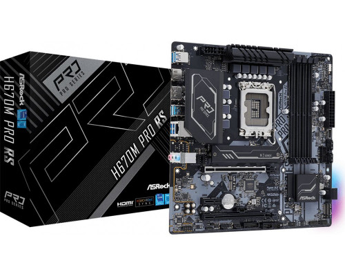 Intel H670 ASRock H670M PRO RS