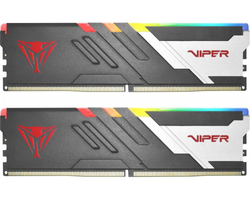 Patriot Viper Venom RGB, DDR5, 32 GB, 6200MHz, CL40 (PVVR532G620C40K)