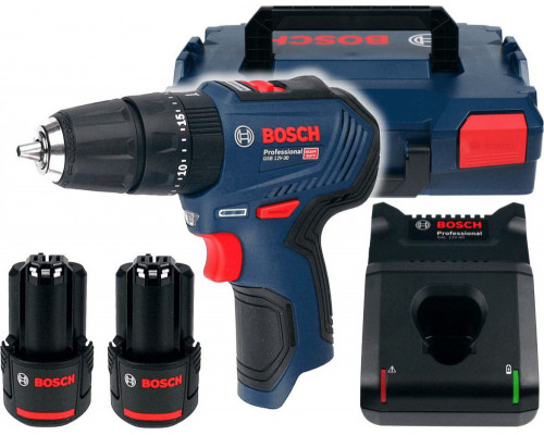 Bosch GSB 12V-30 12 V 2 x akumulator 2 Ah (6019G9100)