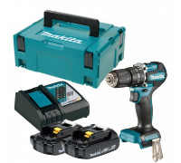 Makita DHP487RAJ 18 V 2 x 2 Ah battery