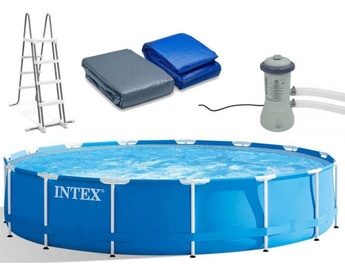 Intex 457 cm with pump and ladder (28242)