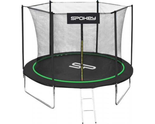 Garden trampoline Spokey garden Jumper with inner mesh 8 FT 244 cm green