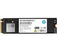 SSD 500GB SSD HP EX900 500GB M.2 2280 PCI-E x4 Gen3 NVMe (2YY44AA#ABB)