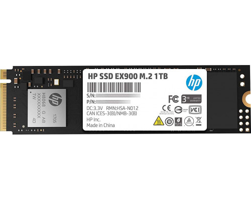 HP EX900 1TB, M.2 PCIe Gen3 x4 NVMe (5XM46AA#ABB)