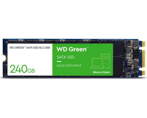SSD 240GB SSD WD Green 240GB M.2 2280 SATA III (WDS240G3G0B)