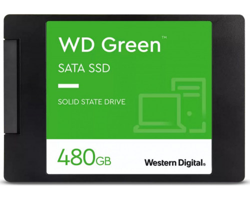 SSD 480GB SSD WD Green 480GB 2.5" SATA III (WDS480G3G0A                    )