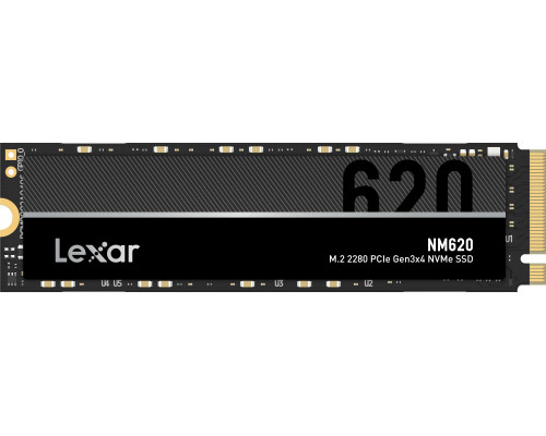 SSD 256GB SSD Lexar NM620 256GB M.2 2280 PCI-E x4 Gen3 NVMe (LNM620X256G-RNNNG)