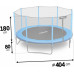 Garden trampoline Neo-Sport NS-13Z181 with outer mesh 13.5 FT 404 cm