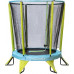 Garden trampoline Hudora Safety with inner mesh 4.5 FT 140 cm