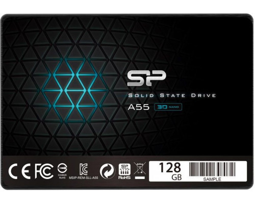 SSD 128GB SSD Silicon Power ACE A55 128GB 2.5" SATA III (SP128GBSS3A55S25)